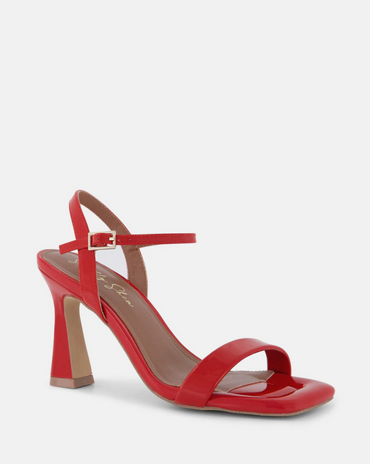 Shelly Shen Melcha Patent Leather Heels - Size 38