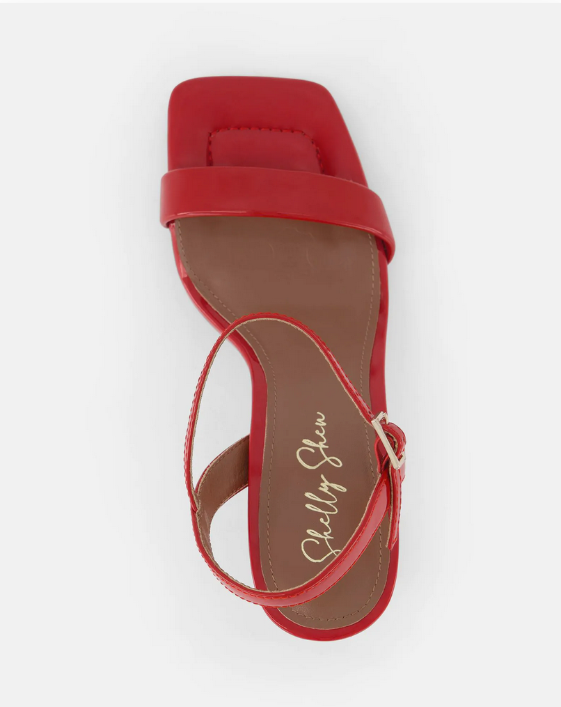 Shelly Shen Melcha Patent Leather Heels - Size 38