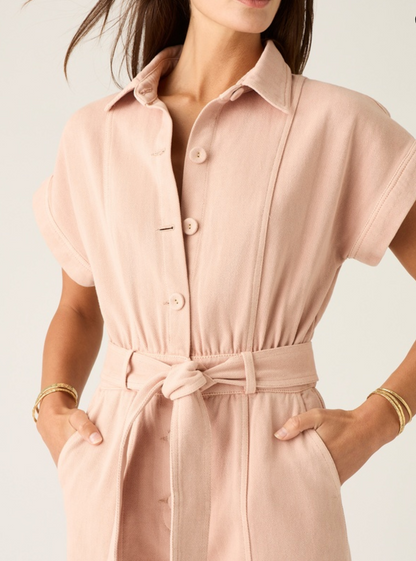 Mos the Label Ana Denim Jumpsuit - Size 10