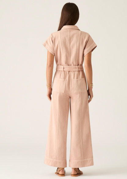 Mos the Label Ana Denim Jumpsuit - Size 10