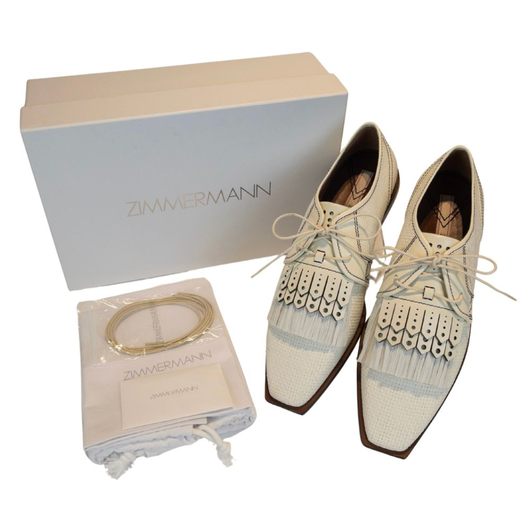 Zimmermann Lace Up Golf Shoe - Size 39 (Brand New in Box)