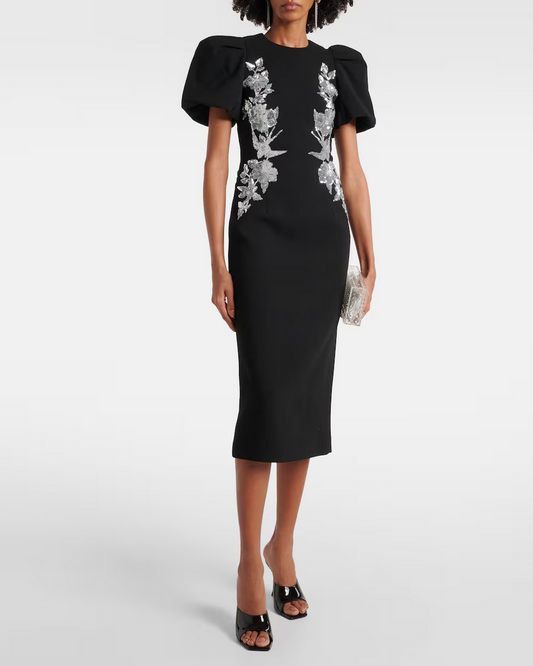 Rebecca Vallance Monroe Midi Dress - Size 12 (Brand New with Tags)