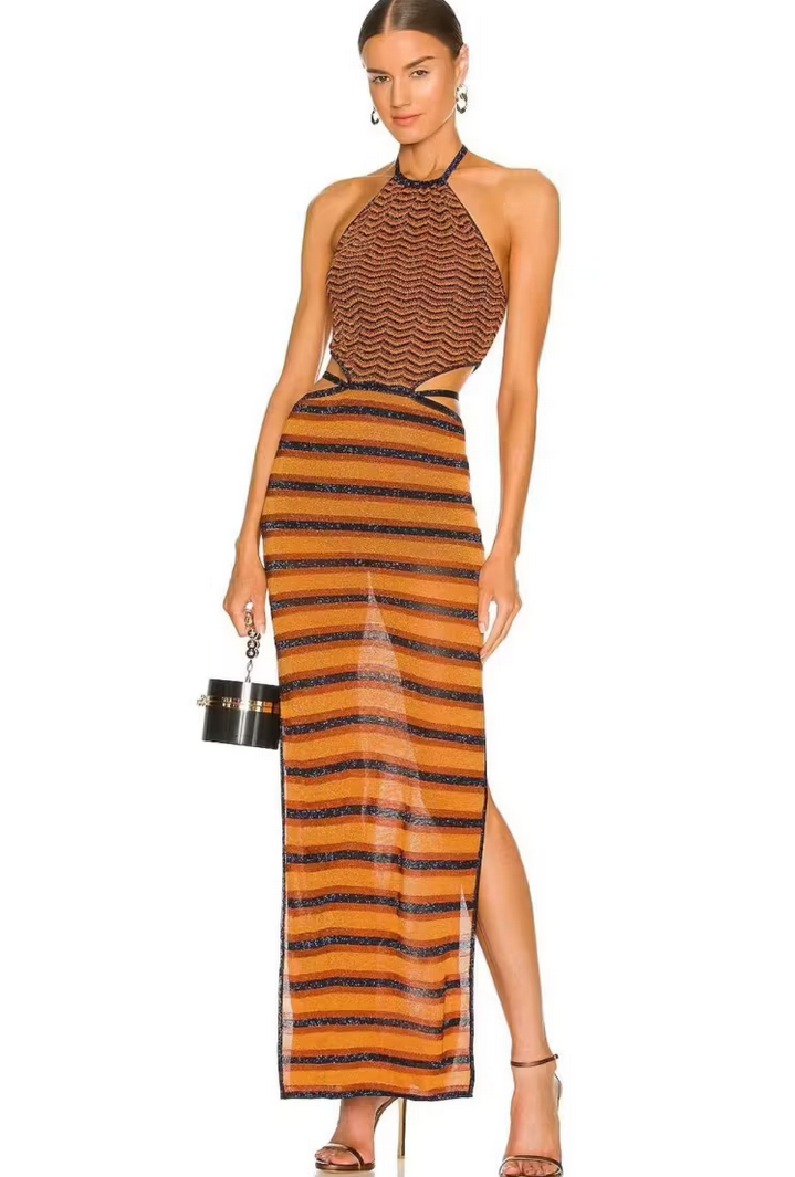 Bec + Bridge Ziggy Knit Maxi Dress - Size 8