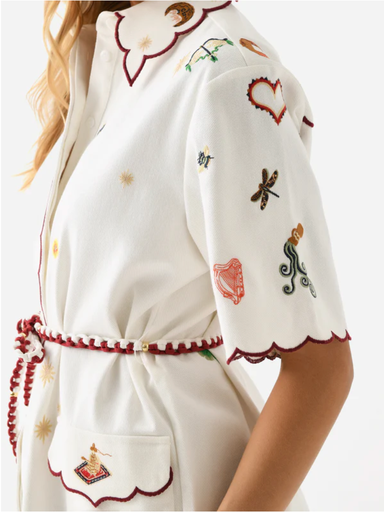 antipodean queen of hearts shirt dress Antipodean Queen of Hearts Shirt Dress