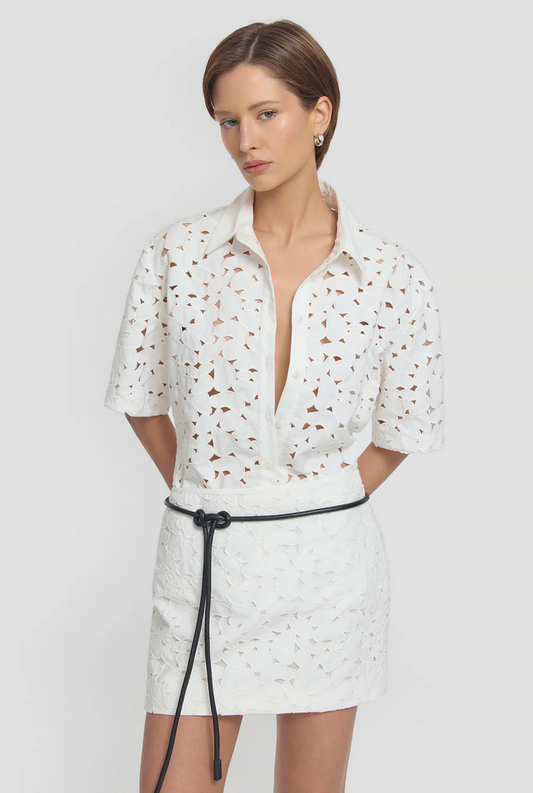 Viktoria & Woods Ivory Rosella Shirt - Size 0 (Brand New with Tags)