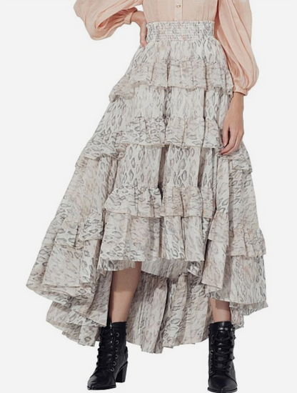 Aje. Sorocco Bubble Maxi Skirt - Size 6