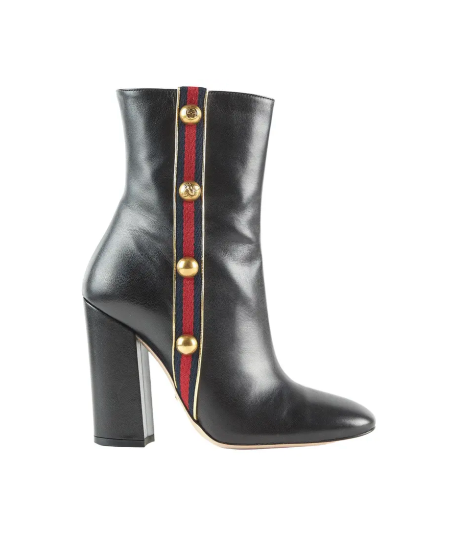 Gucci Authentic Leather Riding Boots - Size 41 (Box & Dust Bags included)