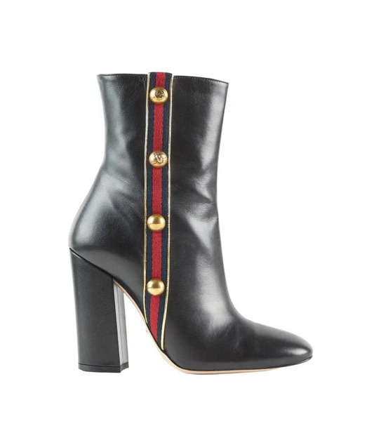 Gucci Authentic Leather Riding Boots - Size 41 (Box & Dust Bags included)