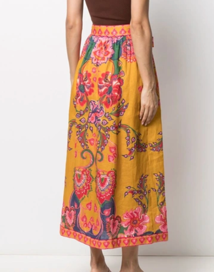 Zimmermann Lovestruck Skirt - Size OP (petite)