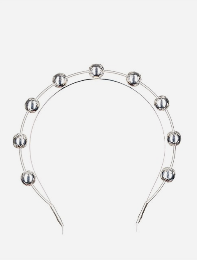 Sylvy Earl Embellished Spot Headband