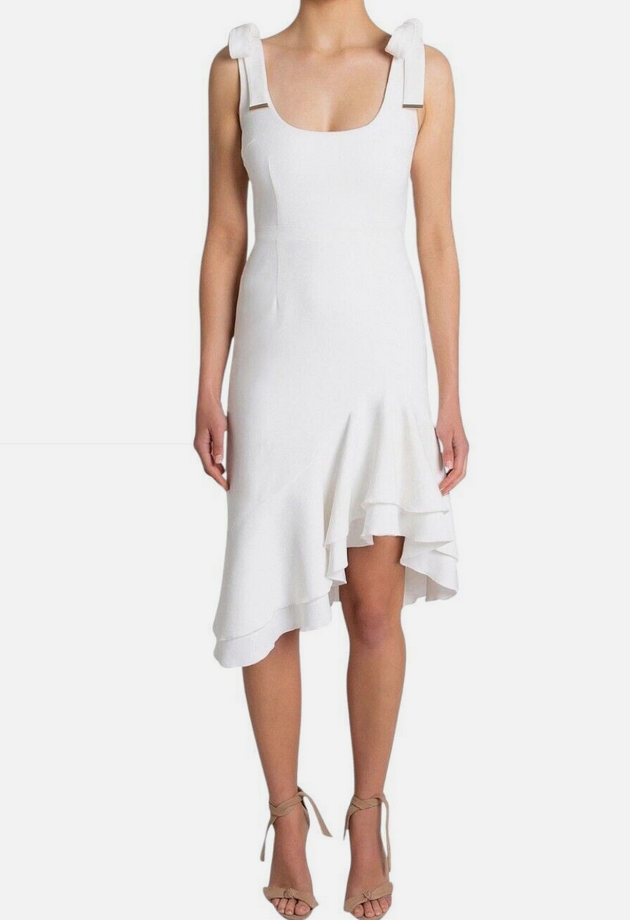 Rebecca Vallance Ivory De Jour Dress - Size 10