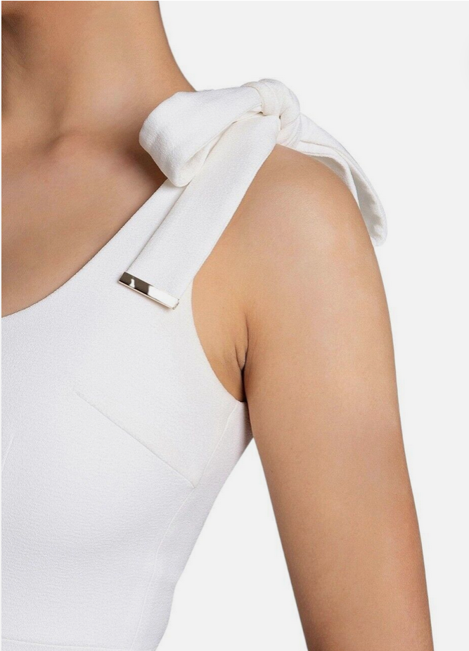 Rebecca Vallance Ivory De Jour Dress - Size 10