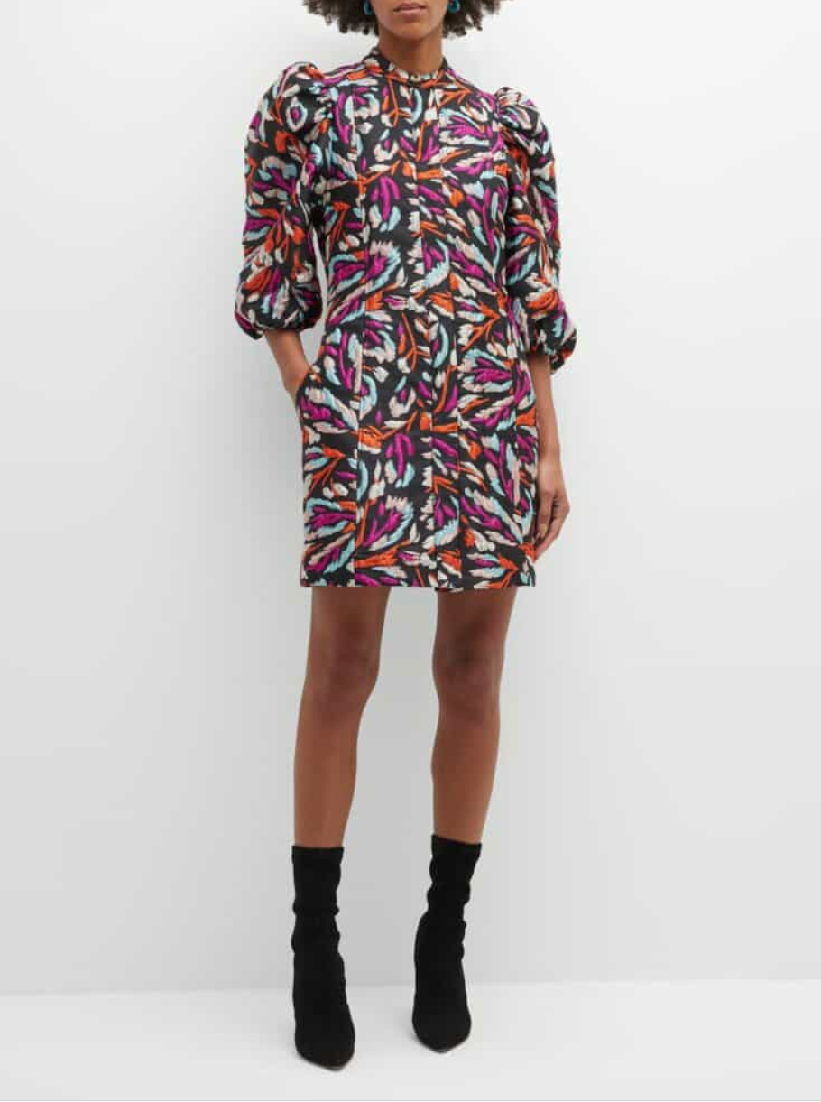 Essential Antwerp Cure Puff Sleeve Mini Dress - Size M | Size 40