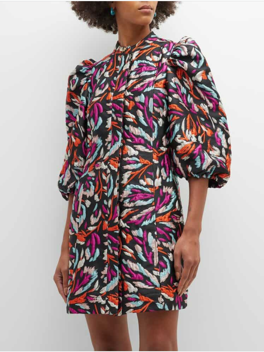 Essential Antwerp Cure Puff Sleeve Mini Dress - Size M | Size 40