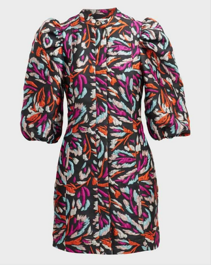 Essential Antwerp Cure Puff Sleeve Mini Dress - Size M | Size 40