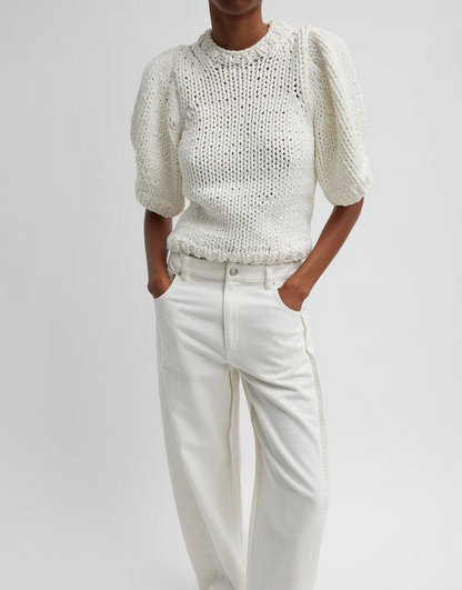Tibi Deluxe Yarn Mini Puff Sweater - Size M (Like New)