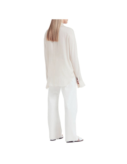 Viktoria & Woods Pyramid Shirt Cream Cupro