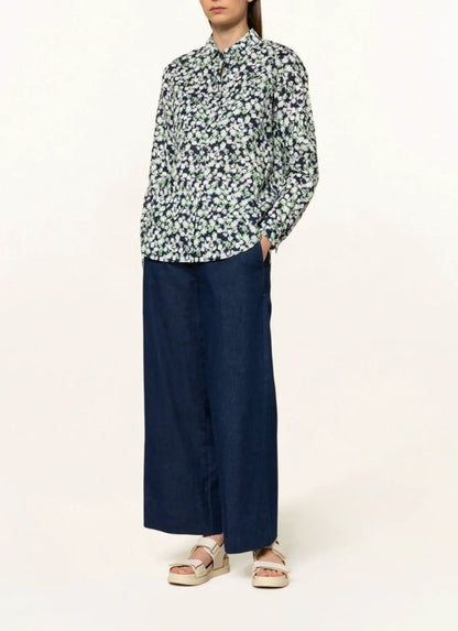 Mos Mosh Kaia Bloom Linen Shirt - Size S