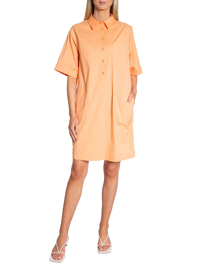 Mos Mosh Coral Carlee Shirt Dress - Size XS
